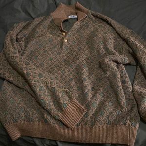 Vintage collared sweater
